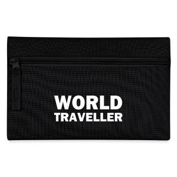 World Traveller - Pencil Case - black - Front