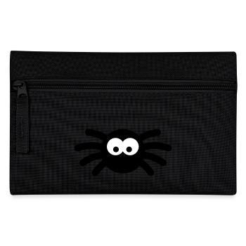 Spinne - Federtasche - Schwarz - Vorne