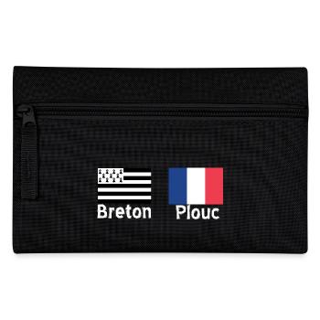 Breton plouc 22 - Trousse - noir - Devant