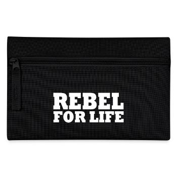 Rebel for life - Pencil Case - black - Front