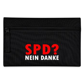 Spd - Federtasche - Schwarz - Vorne