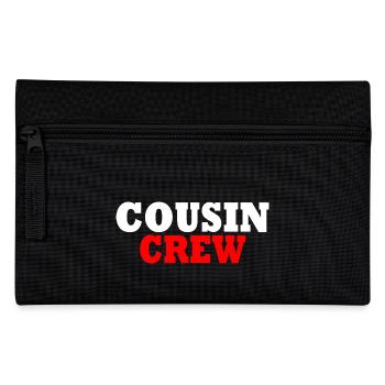Cousin crew - Federtasche - Schwarz - Vorne