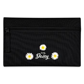 Daisy Goose Flower Spring - Pencil Case - black - Front