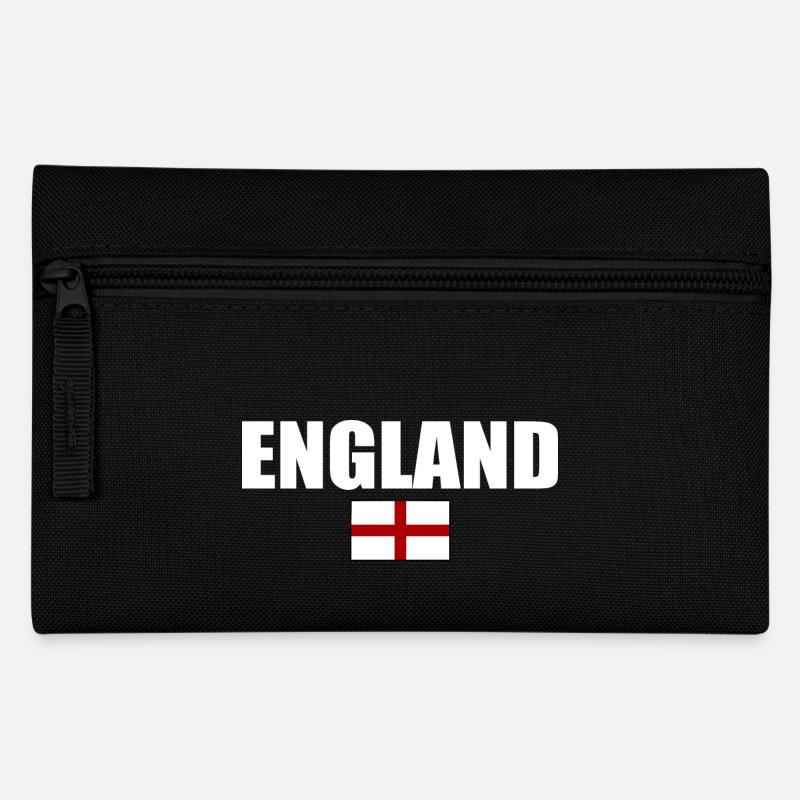 England - Federtasche - Schwarz