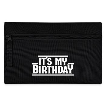 C’est mon anniversaire Cadeau et tenue de fête d’anniversaire cool - Trousse - noir - Devant