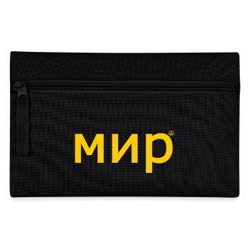 мир - Pencil Case - black - Front