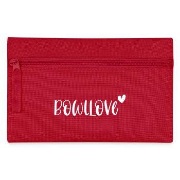 Bowl Bowllove Foodie Smoothie Bowls Geschenk - Federtasche - Rot - Vorne