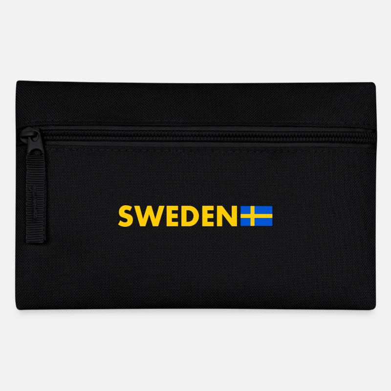 Schweden - Federtasche - Schwarz