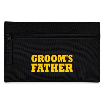 Grooms father - Pencil Case - black - Front