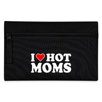 I love hot moms - Federtasche - Schwarz - Vorne