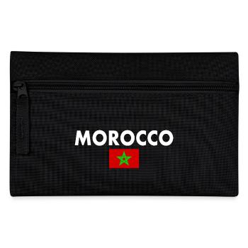 Marokko - Federtasche - Schwarz - Vorne