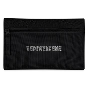 Heimwerkerin - Federtasche - Schwarz - Vorne