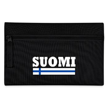 Suomi - Federtasche - Schwarz - Vorne