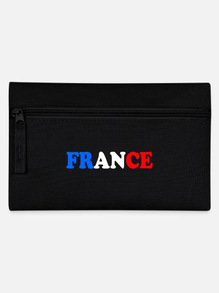 LA FRANCE DRAPEAU FRANÇAIS - Trousse - noir
