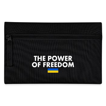 The power of freedom - Pencil Case - black - Front