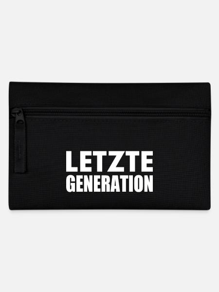 Letzte generation - Federtasche - Schwarz