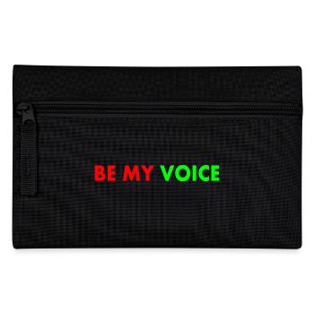 Be our voice - Pencil Case - black - Front