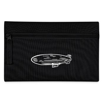 Zeppelin Airship Fan Design - Pencil Case - black - Front