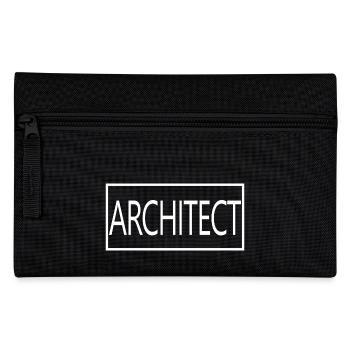 Architekt Stolzer diplomierter Architekturstudent - Federtasche - Schwarz - Vorne