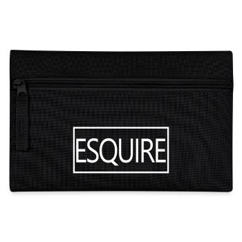 Esquire Graduated Lawyer School Student - Pencil Case - black - Front