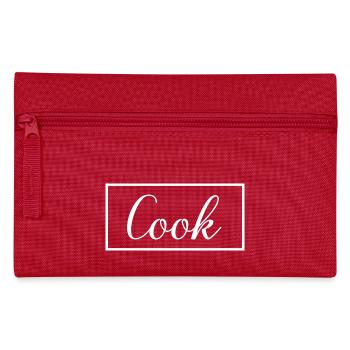 Cook Proud graduierter Kochkunststudent - Federtasche - Rot - Vorne