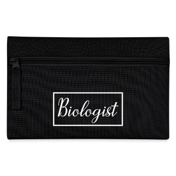 Biologist Proud Graduated Biology Student - Pencil Case - black - Front