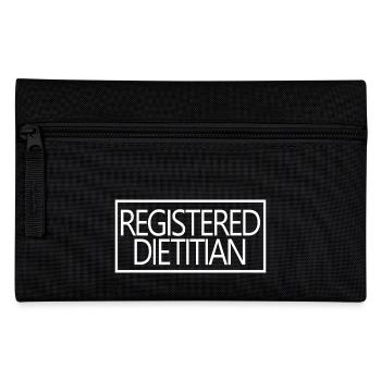 Registered Dietitian Proud Graduated Nutritionist - Pencil Case - black - Front