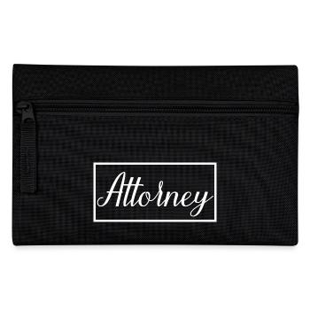Avocat Fier étudiant avocat diplômé - Trousse - noir - Devant