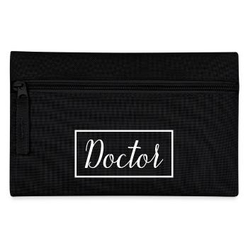 Docteur Médecin Fier Diplômé Médecin Étudiant - Trousse - noir - Devant