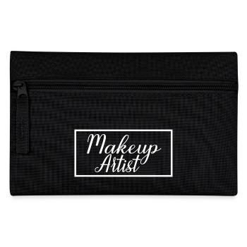 Maquilleuse fière étudiante en esthéticienne diplômée - Trousse - noir - Devant