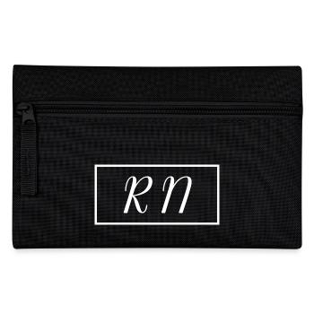 RN or Registered Nurse Proud Graduated Nursing - Pencil Case - black - Front