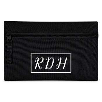 RDH Proud Registered Dental Hygienist Geschenk - Federtasche - Schwarz - Vorne