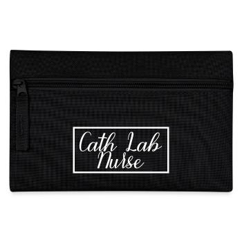 Une infirmière de laboratoire de cathétérisme fière d’être étudiante diplômée en sciences infirmières - Trousse - noir - Devant