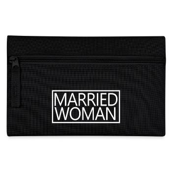Femme mariée pour la tenue de mariage de douche nuptiale - Trousse - noir - Devant