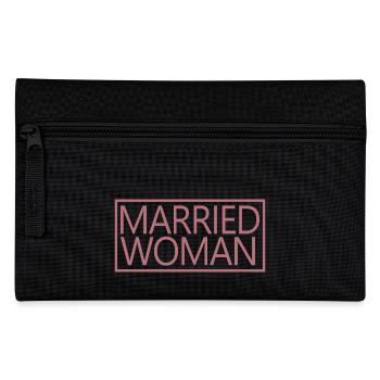 Femme mariée pour la tenue de mariage de douche nuptiale - Trousse - noir - Devant