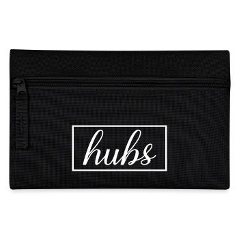 Hubs Matching Engagement Wedding Honeymoon - Pencil Case - black - Front