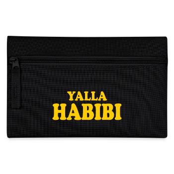 Yalla habibi - Federtasche - Schwarz - Vorne