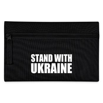 Stand with ukraine - Pencil Case - black - Front