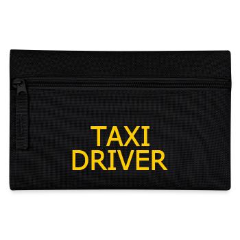 Taxi driver - Pencil Case - black - Front