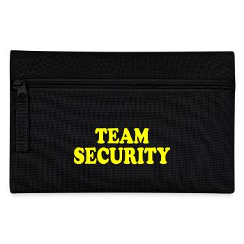 Team security - Pencil Case - black - Front