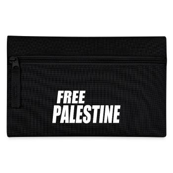 Free palestine - Pencil Case - black - Front