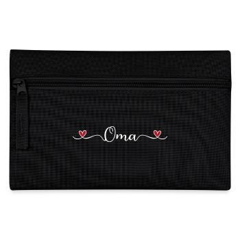 Oma - Federtasche - Schwarz - Vorne