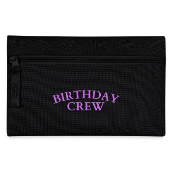 Birthday Crew - Pencil Case - black - Front