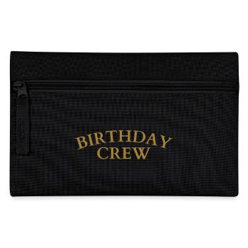 Birthday Crew - Pencil Case - black - Front