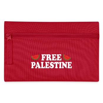 Free palestine - Pencil Case - red - Front