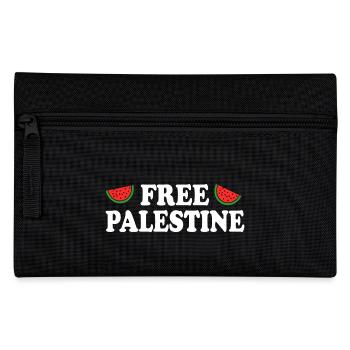 Free palestine - Trousse - noir - Devant