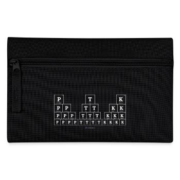 P T K (tissus foncés) - Trousse - noir - Devant