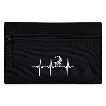 Battement de cœur pour les Capricornes avec des cornes puissantes - Trousse - noir - Devant