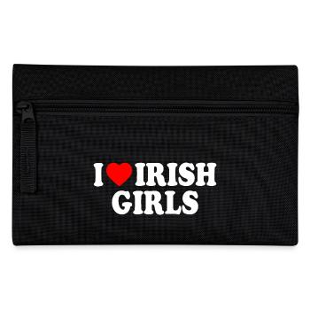 I love irish girls - Federtasche - Schwarz - Vorne