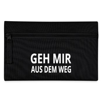 Party - Federtasche - Schwarz - Vorne